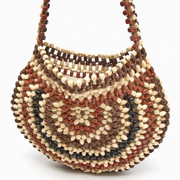 ZARA BEADED BAG - Picture 5 of 7